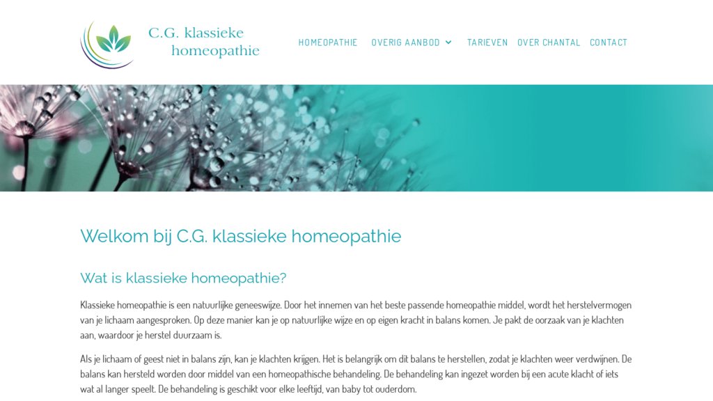 afbeelding C.G. klassieke homeopathie